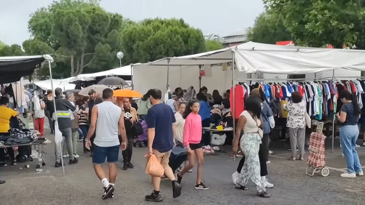 Mercadillo de Plaza Castilla