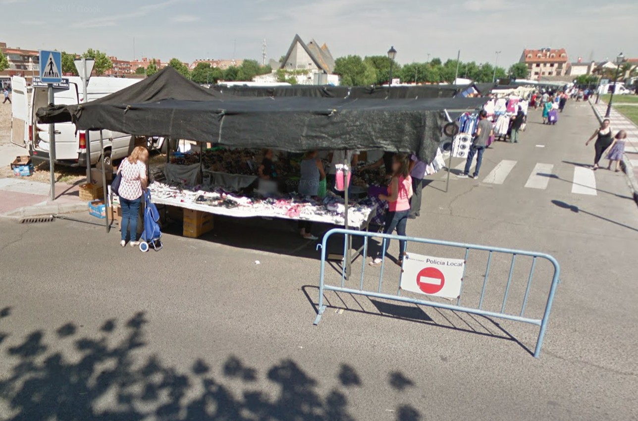 Mercadillo de Humanes de Madrid